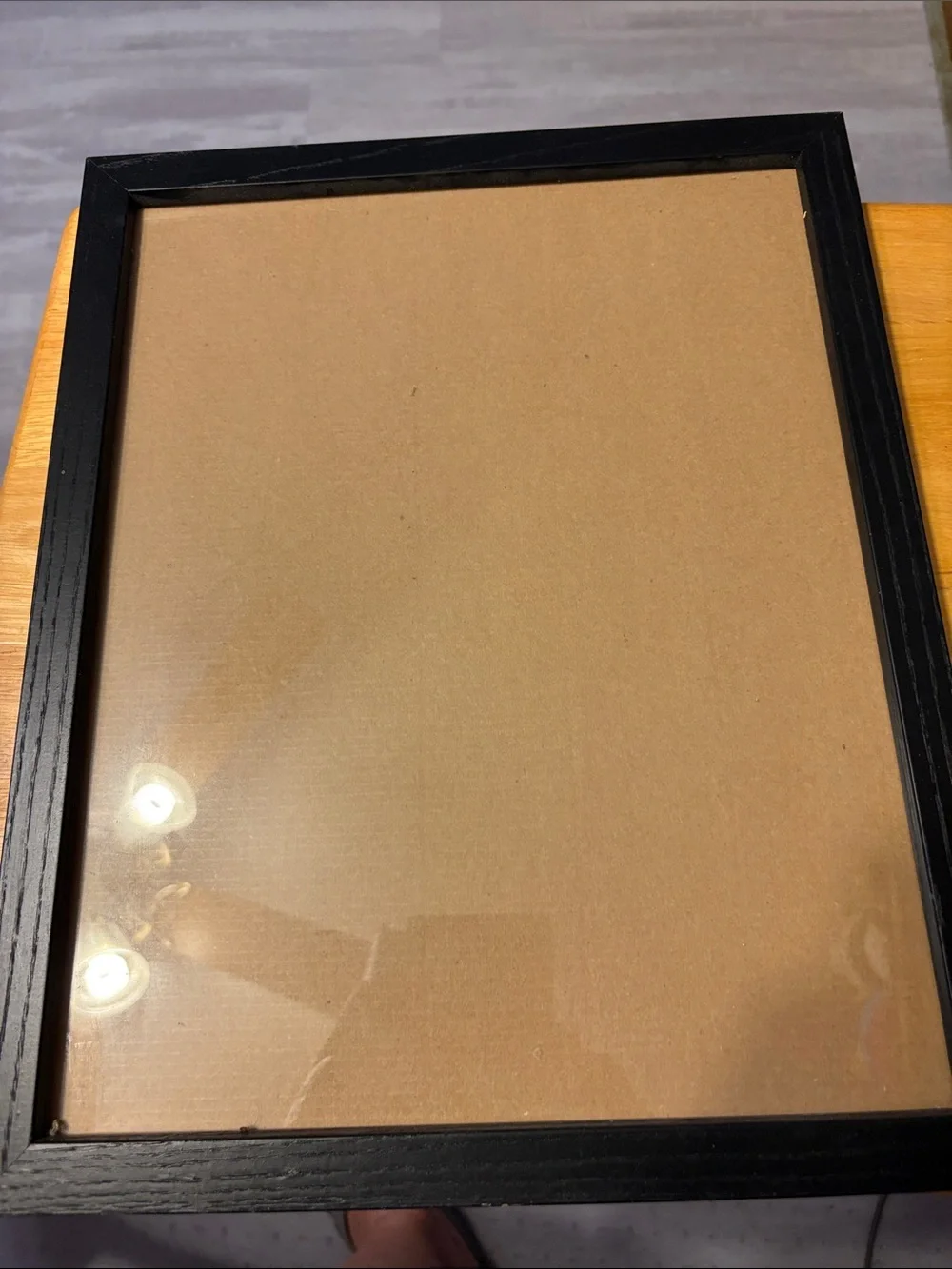 Black Wood Photo Frame - Classic Home Accent